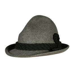 Luxe tirolerhoed "Munchen", Grijs