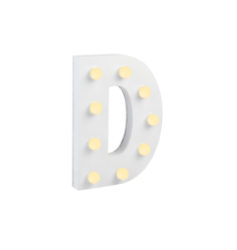 Paper Dreams Licht Letter - D