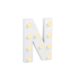 Paper Dreams Licht Letter - N