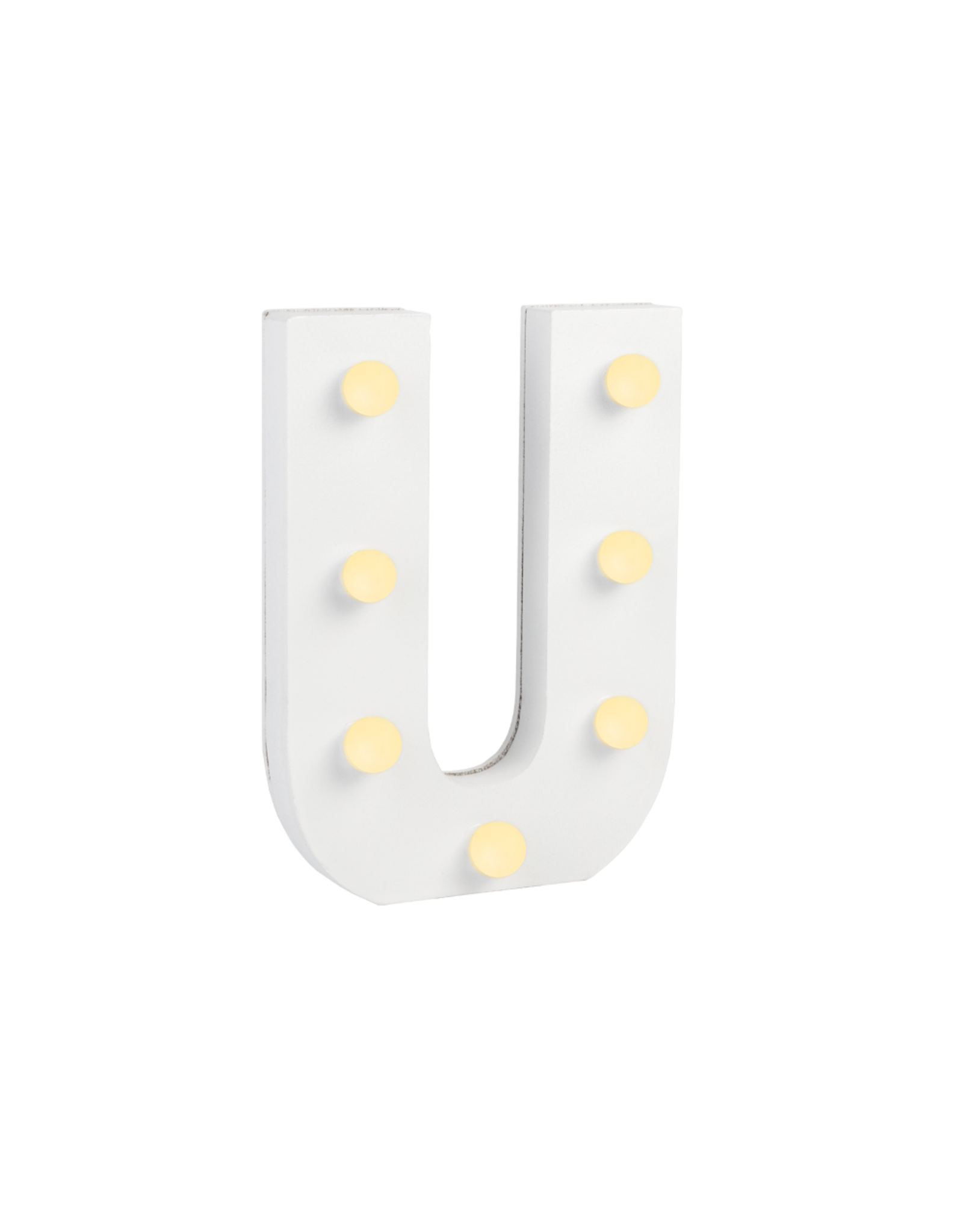 Paper Dreams Licht Letter - U