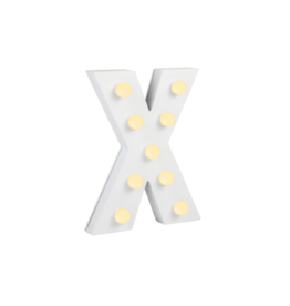 Paper Dreams Licht Letter - X