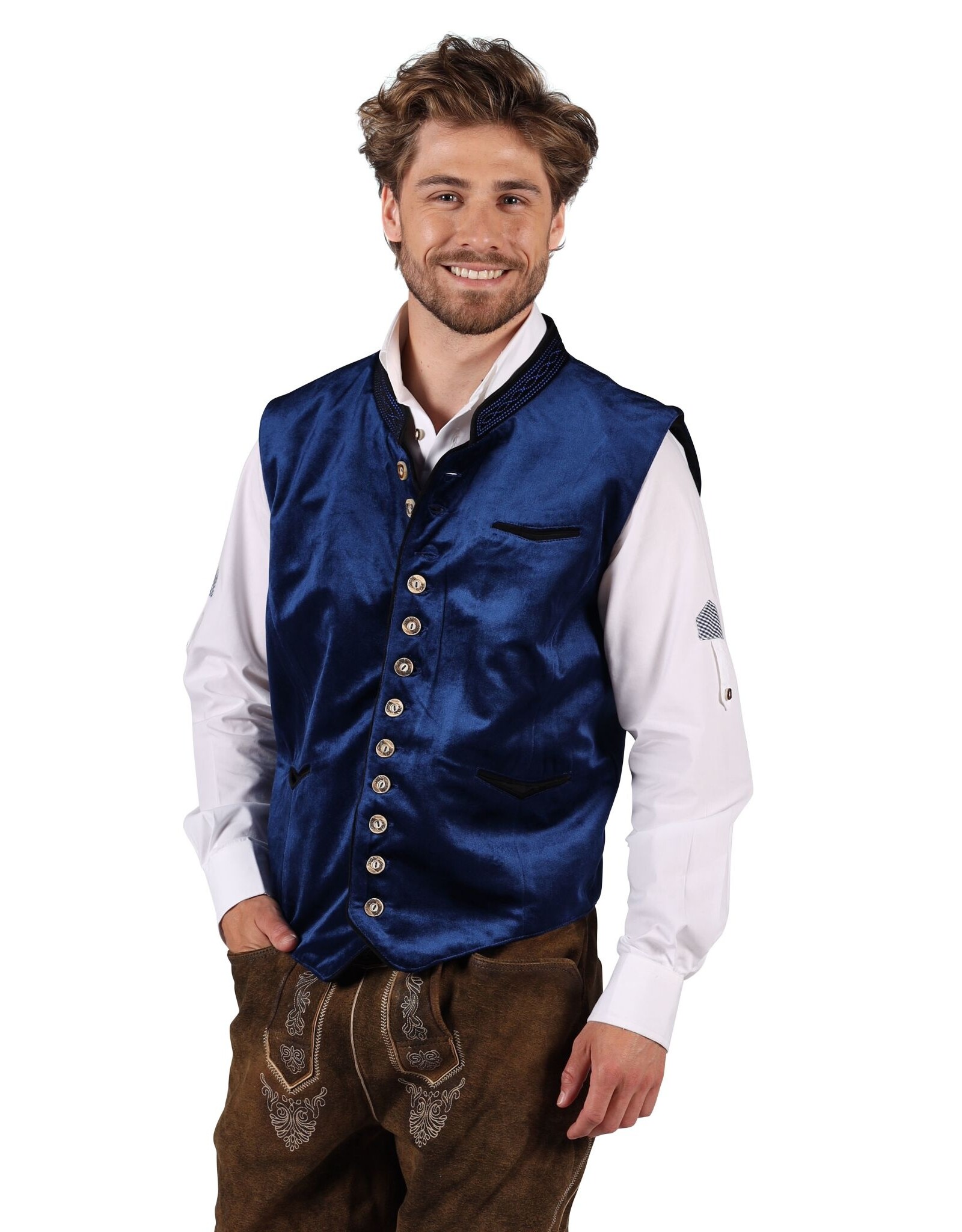 Herenvest "Janko", Paars
