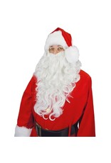 Kerstman lang wit (set)
