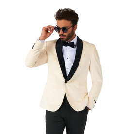Dinner Jacket - Ivory Champagne