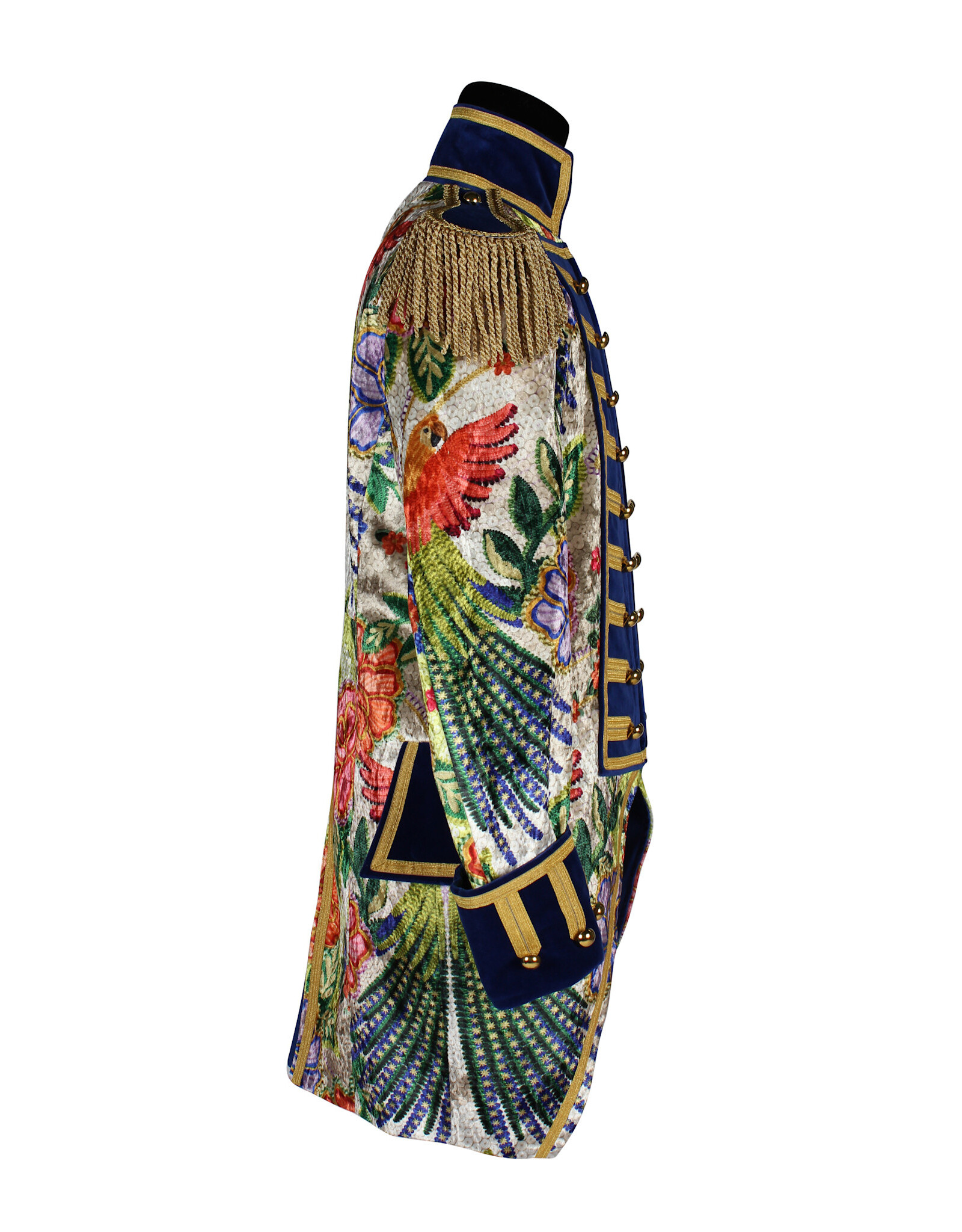 Herenjas "Parrot Park", Blauw