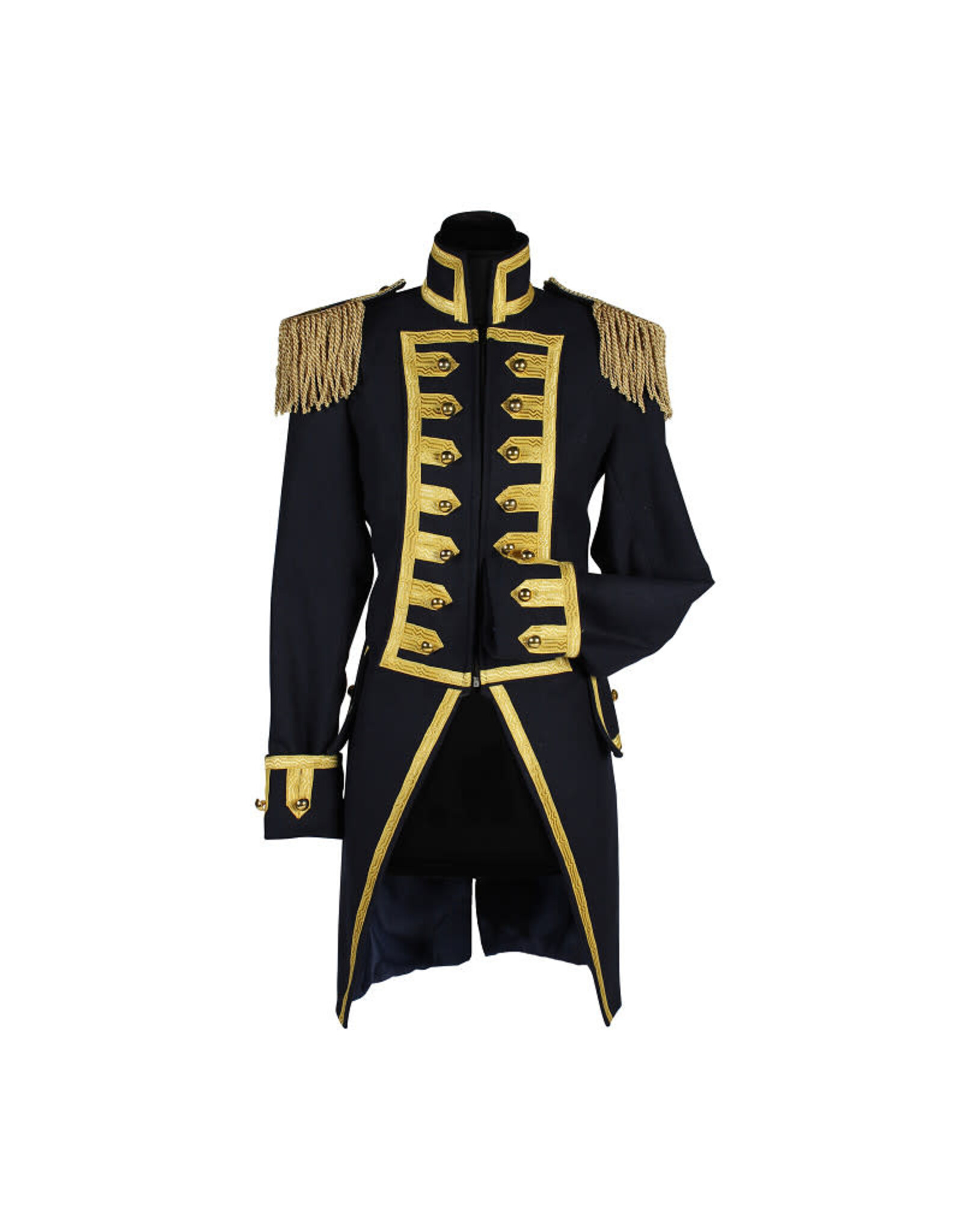 Damesjas "Battle of Waterloo", Marineblauw