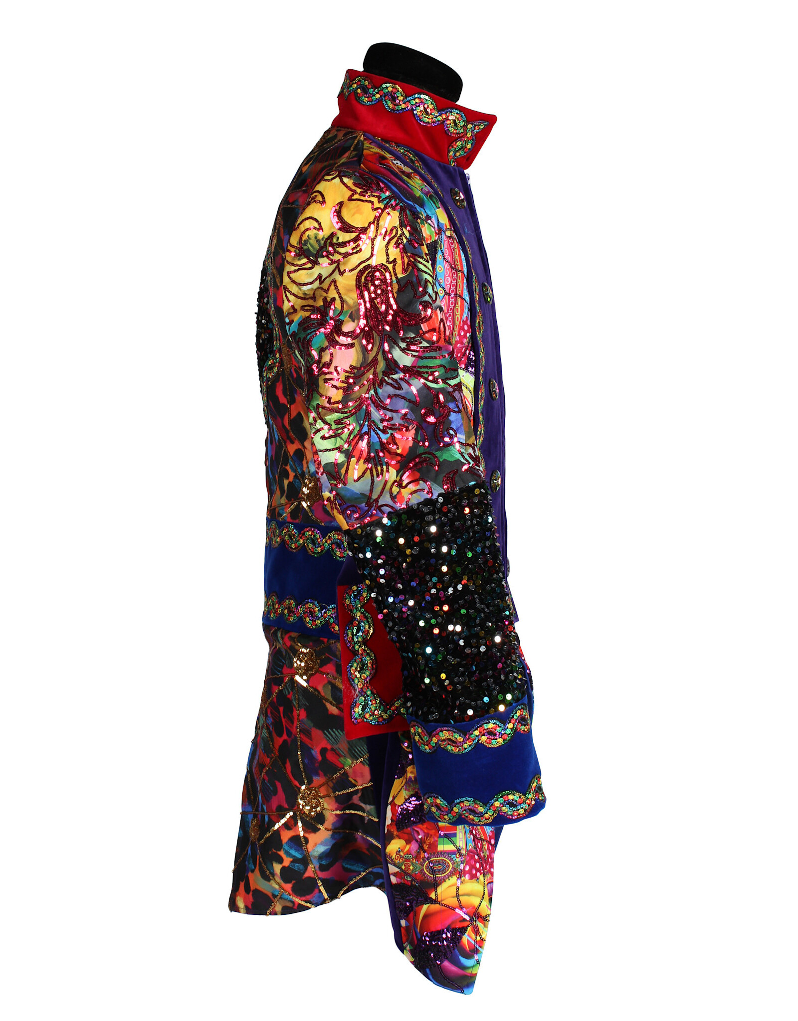 Jas heer "Fiesta Carnavale", Mix van kleuren