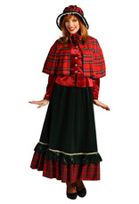 Charles Dickens dames kostuum, Mix van kleuren