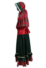Charles Dickens dames kostuum, Mix van kleuren