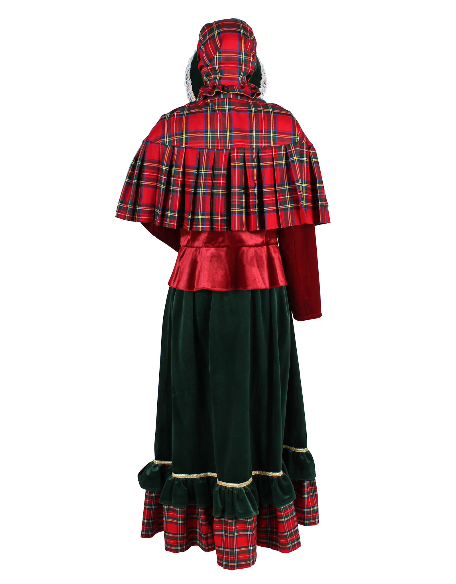 Charles Dickens dames kostuum, Mix van kleuren