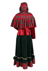 Charles Dickens dames kostuum, Mix van kleuren