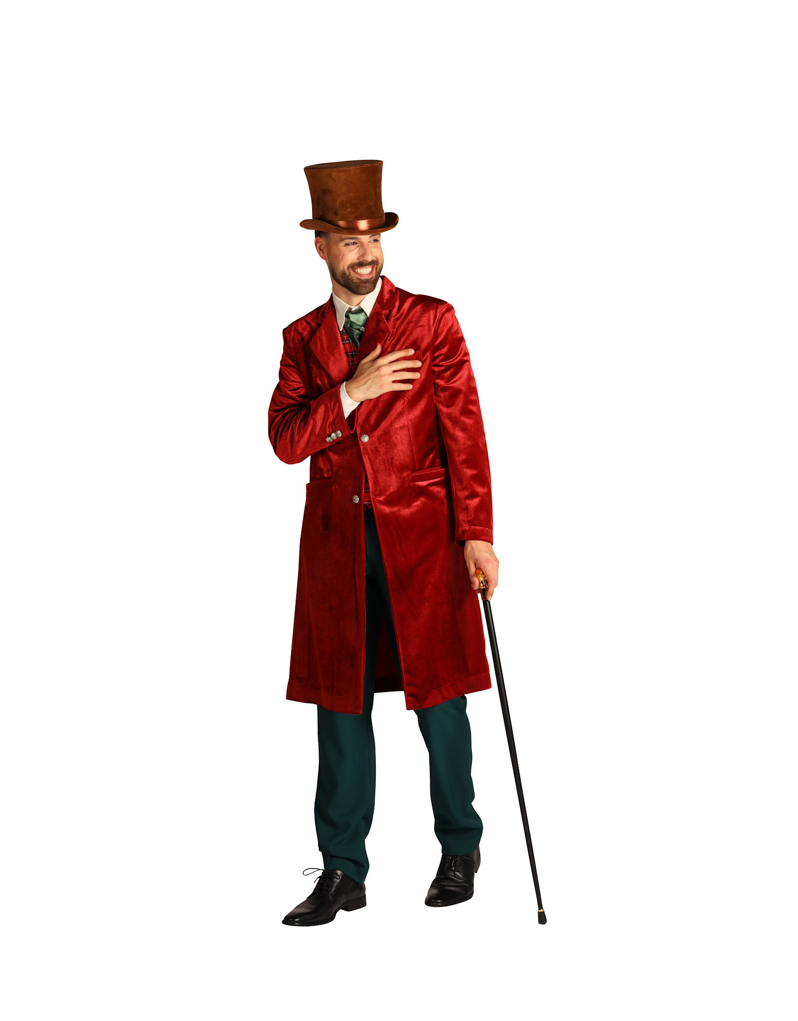 Charles Dickens heren kostuum, Mix van kleuren