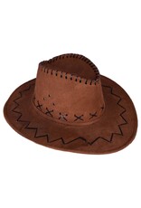 Cowboyhoed Daim Bruin