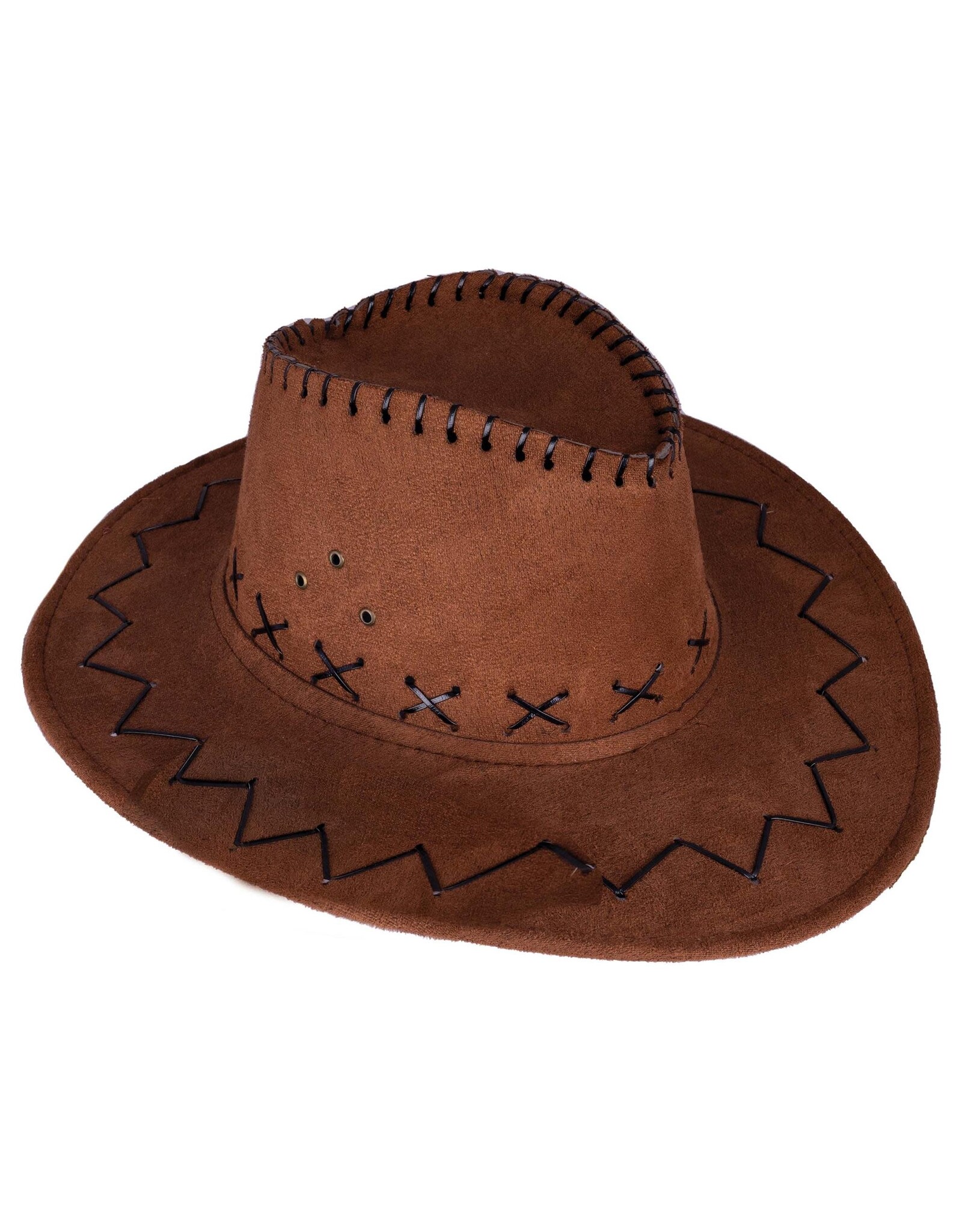 Cowboyhoed Daim Bruin