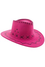 Cowboyhoed Daim Kind, Pink