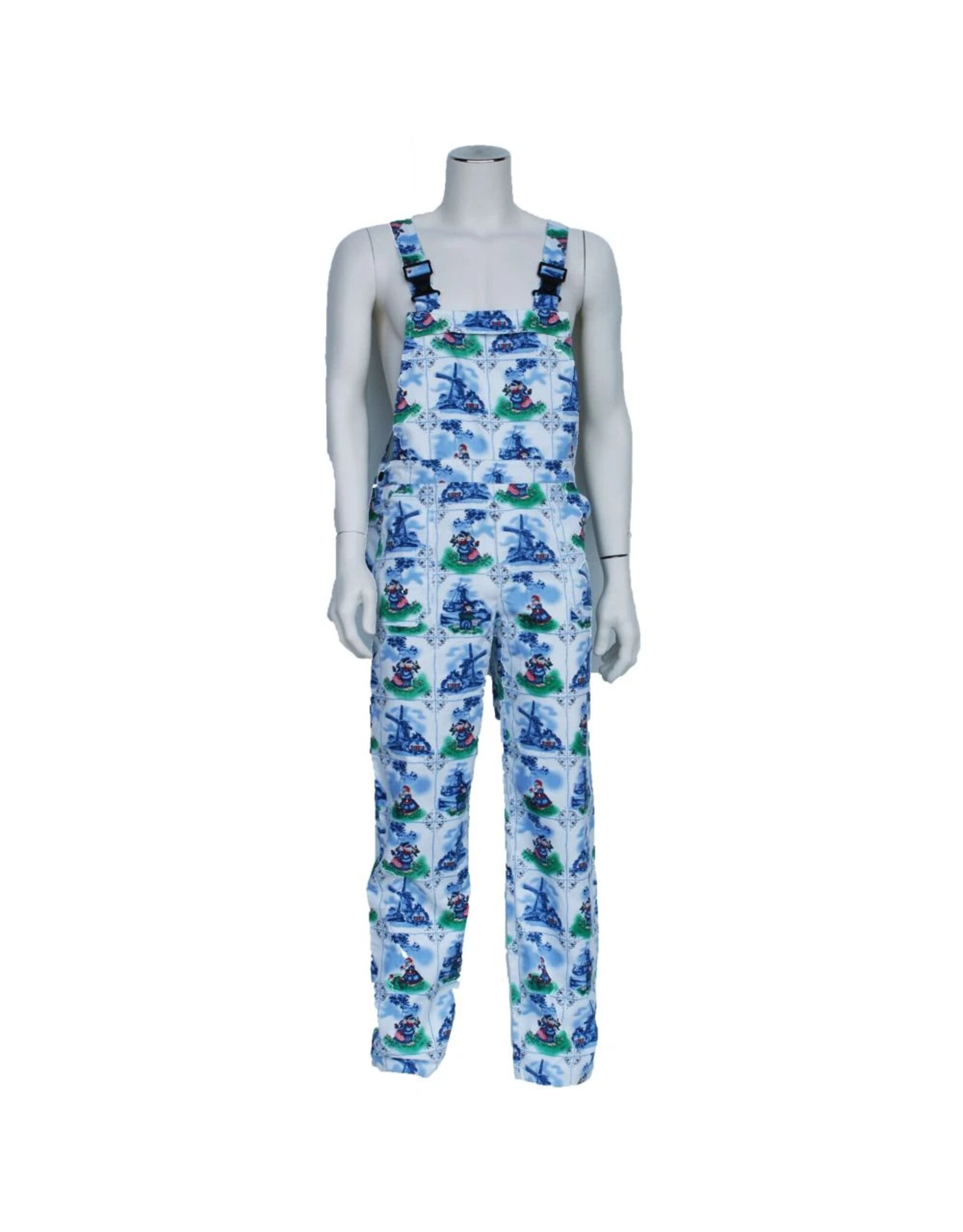 Tuinbroek Hollandprint