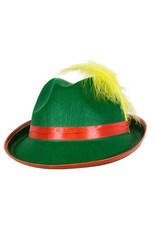 Tiroler Hoed Rudolf Groen Vilt