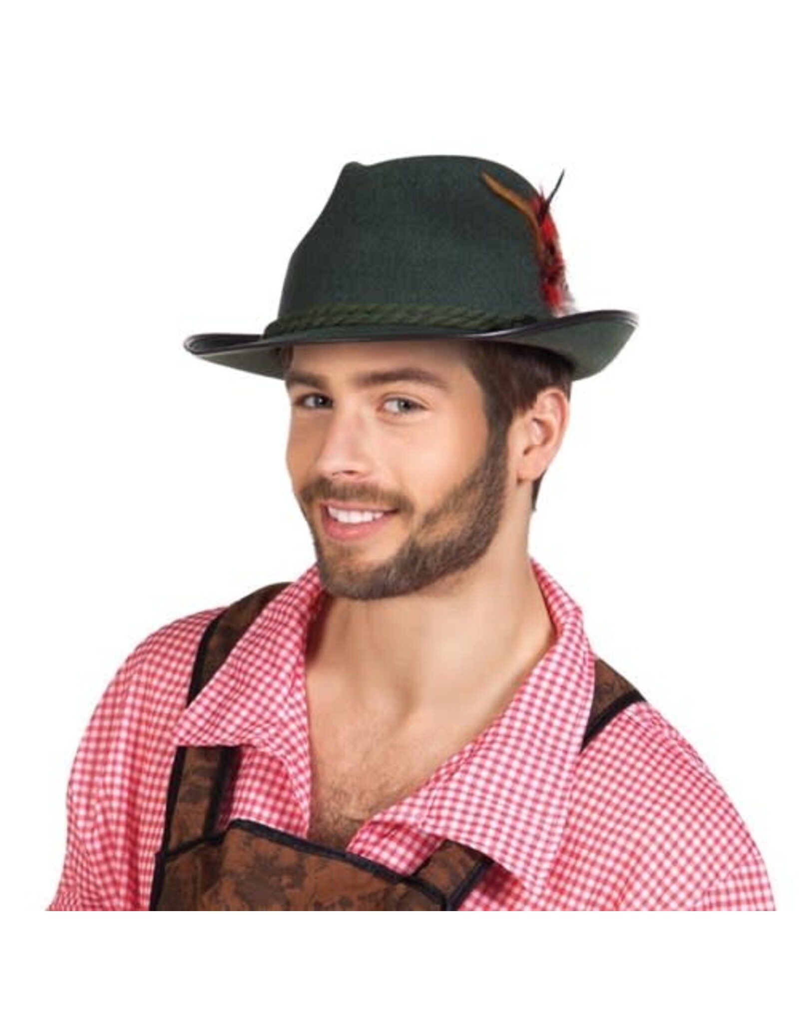 Tiroler Hoed Walter Groen Vilt
