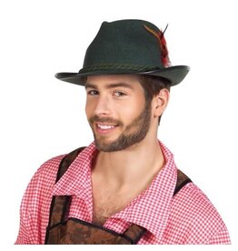 Tiroler Hoed Walter Groen Vilt