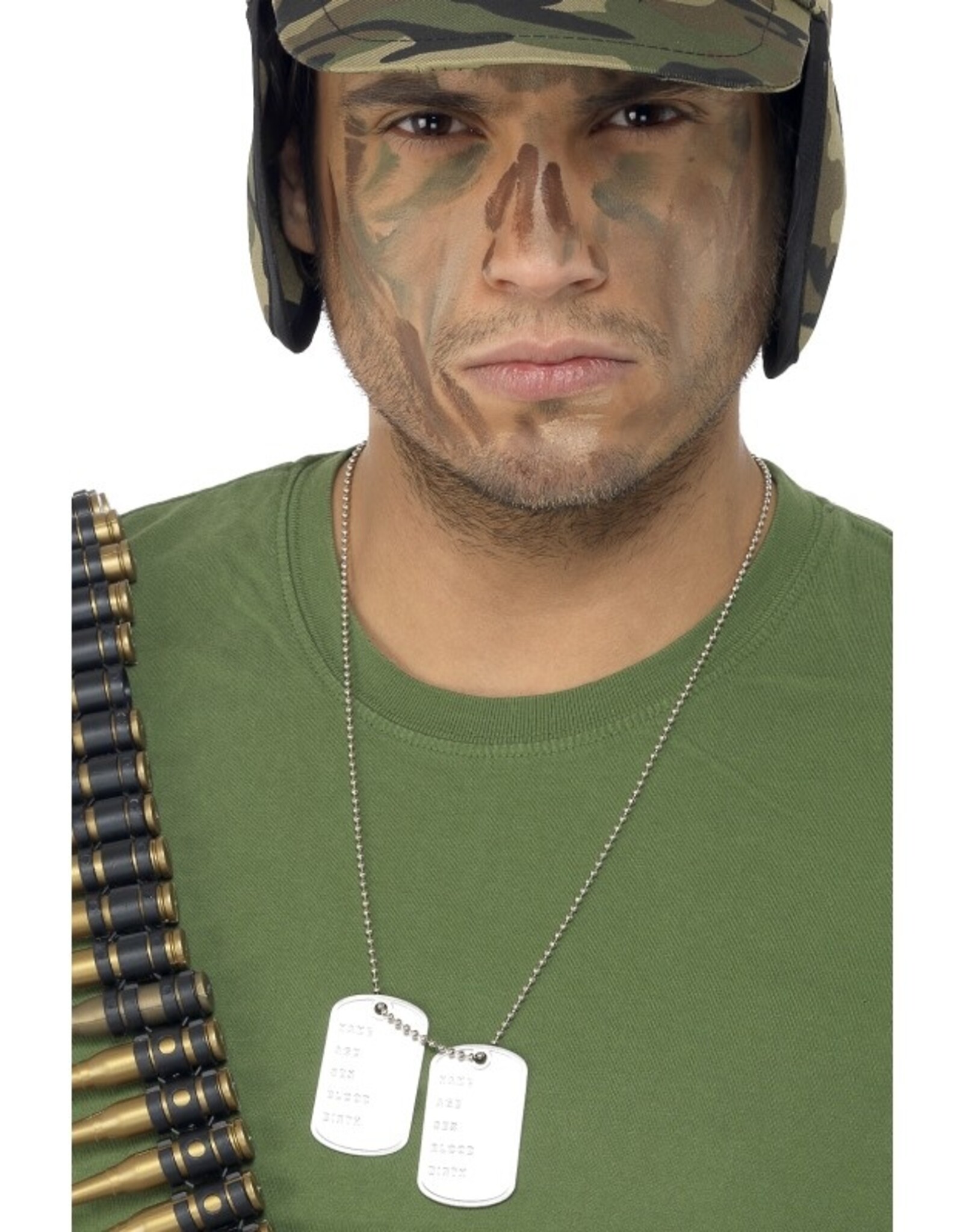 Ketting met Naamplaatjes, Zilver