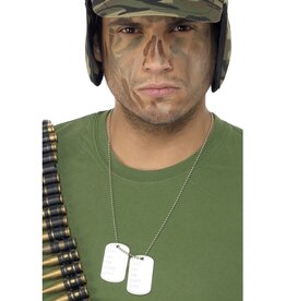 Ketting met Naamplaatjes, Zilver