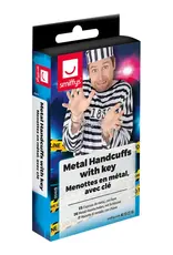 Metalen handboeien met sleutel