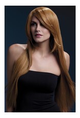 Fever Pruik Amber, Kastanjebruin