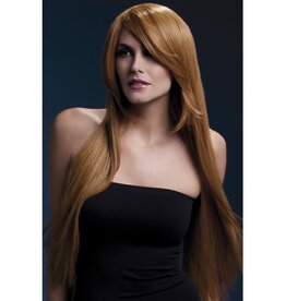 Fever Pruik Amber, Kastanjebruin