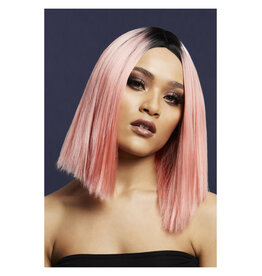 Fever Kylie Pruik, 2 Kleuren Koraal Pink