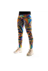 Tribalruitblokje Legging