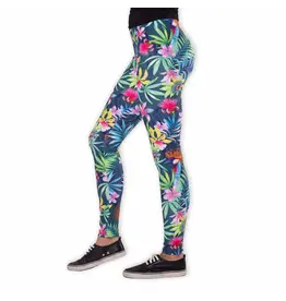 De Bloemetjes Buiten op de Legging Zetten Legging