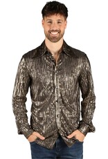 Blouse "Disco King", Goud