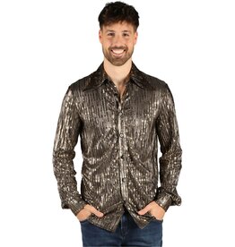 Blouse "Disco King", Goud