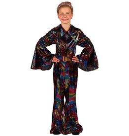 Glittercatsuit Kind, Zwart