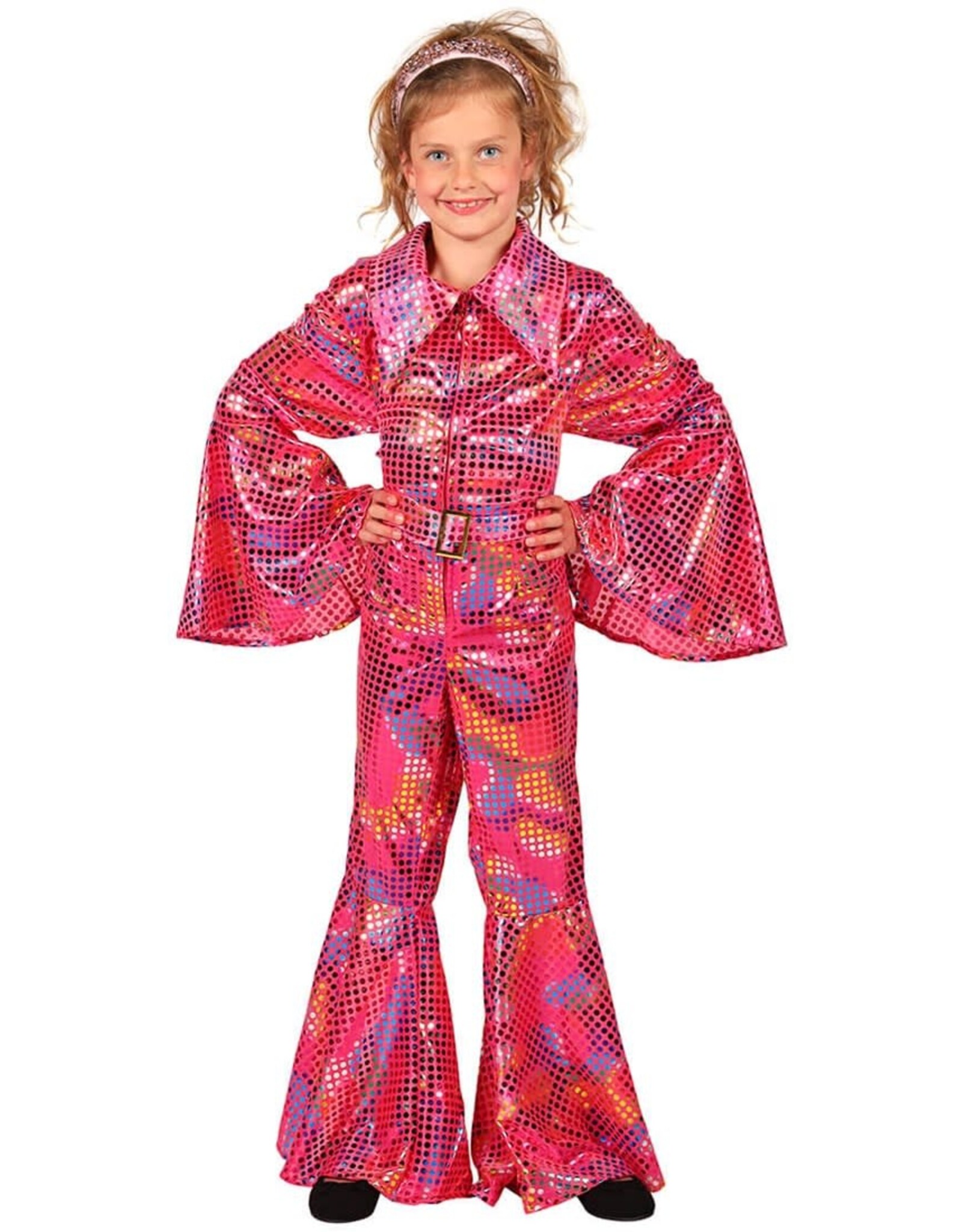 Glittercatsuit Kind, Pink