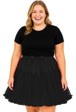 Petticoat "Showgirl XXL", Zwart