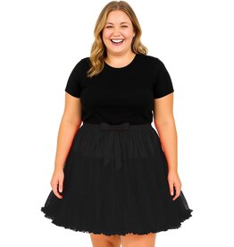 Petticoat "Showgirl XXL", Zwart
