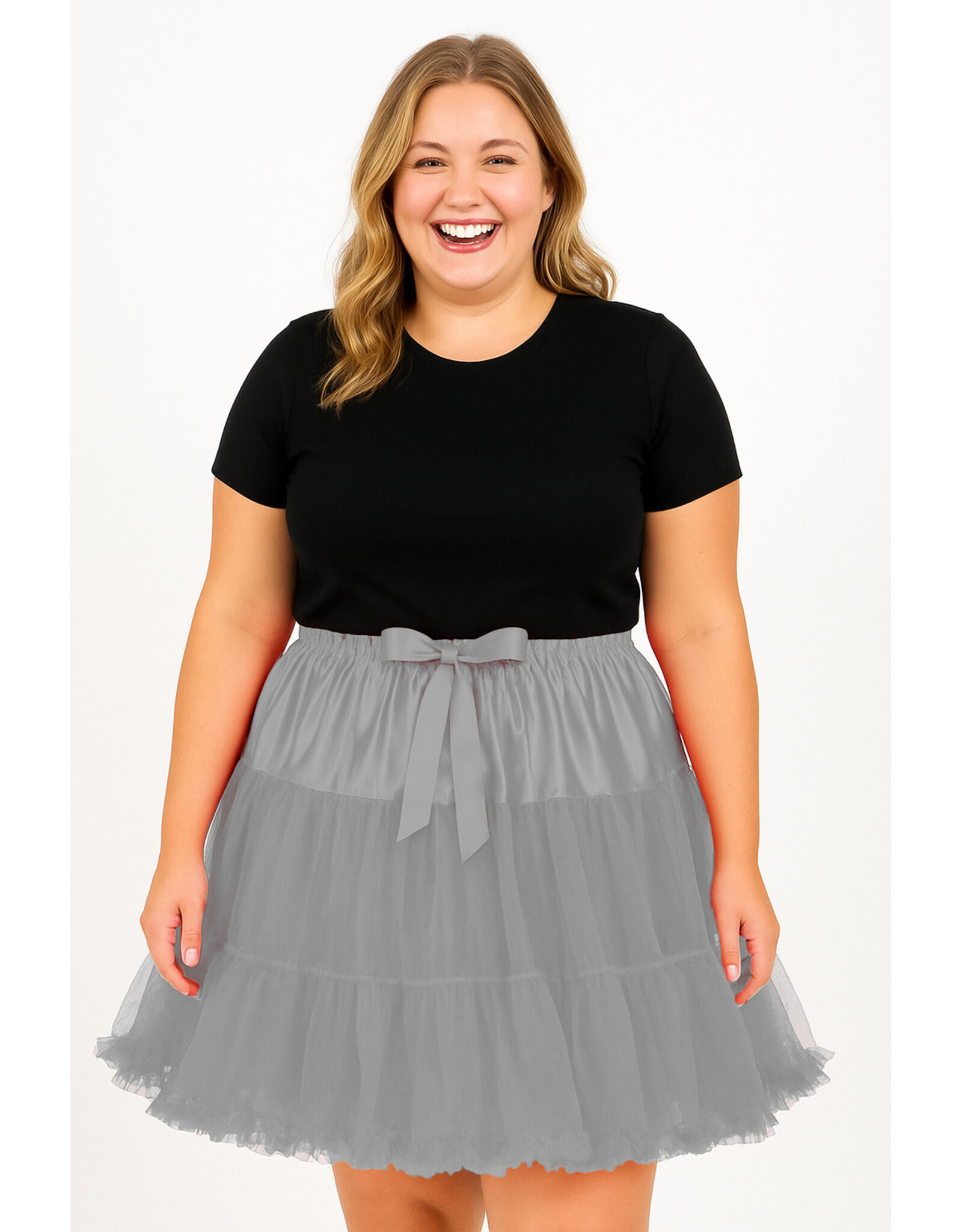 Petticoat "Showgirl XXL", Grijs