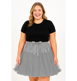 Petticoat "Showgirl XXL", Grijs