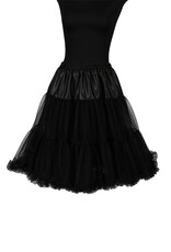 Petticoat "Showgirl", Zwart - One size