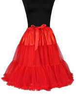 Petticoat "Showgirl",  Rood - One size