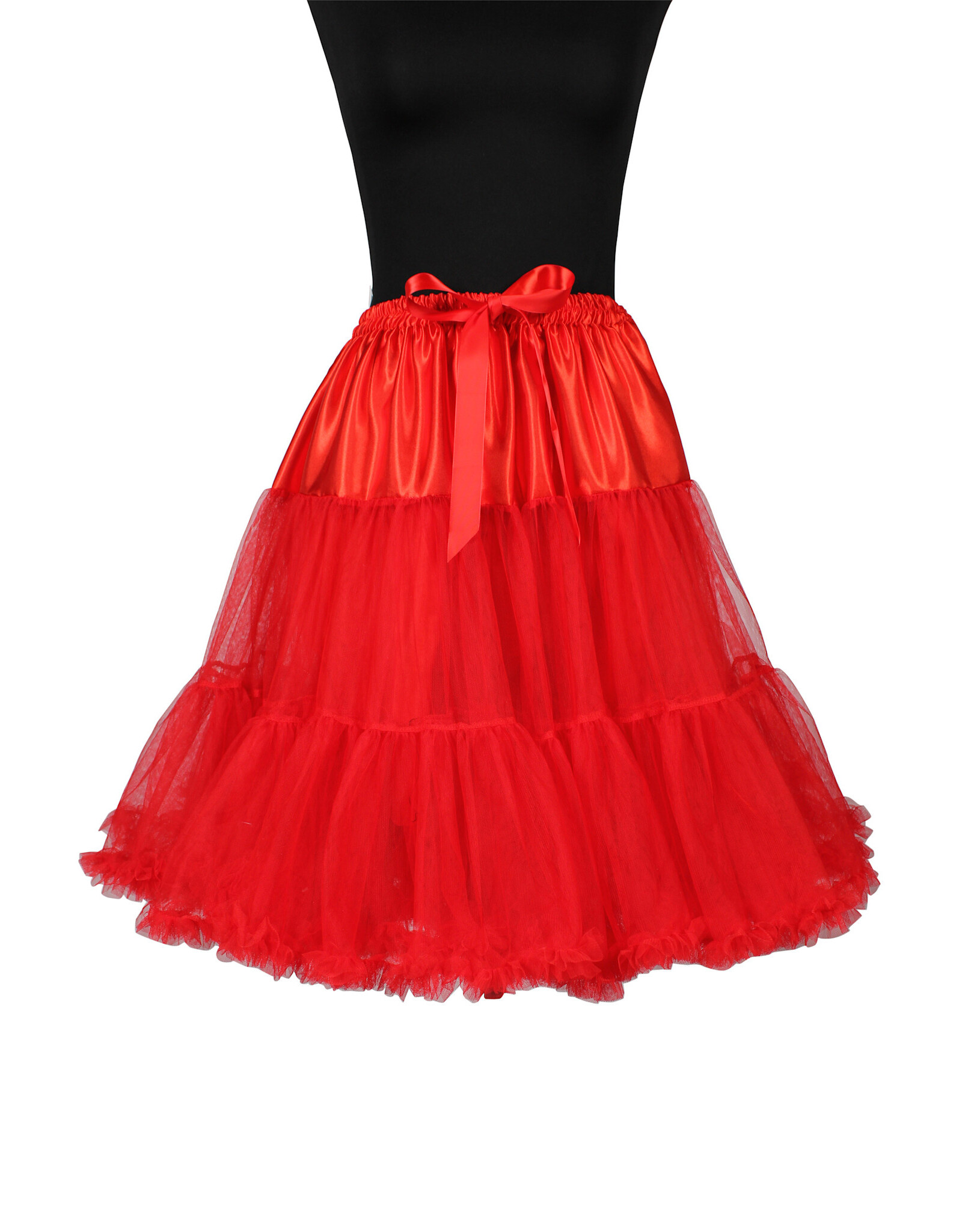 Petticoat "Showgirl",  Rood - One size