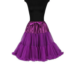 Petticoat "Showgirl",  Paars - One size