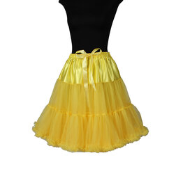 Petticoat "Showgirl",  Geel - One size