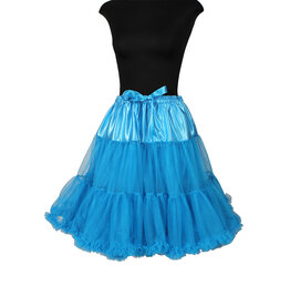 Petticoat "Showgirl",  Turquoise - One size