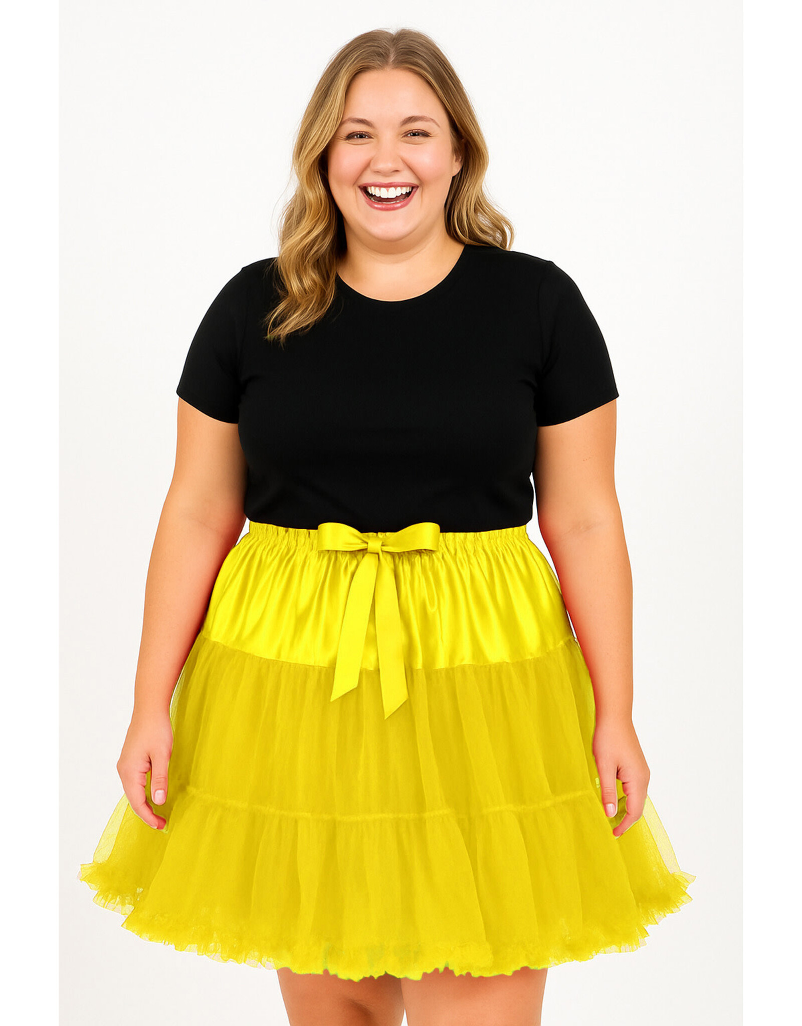 Petticoat "Showgirl XXL", Geel