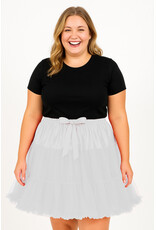 Petticoat "Showgirl XXL", Wit