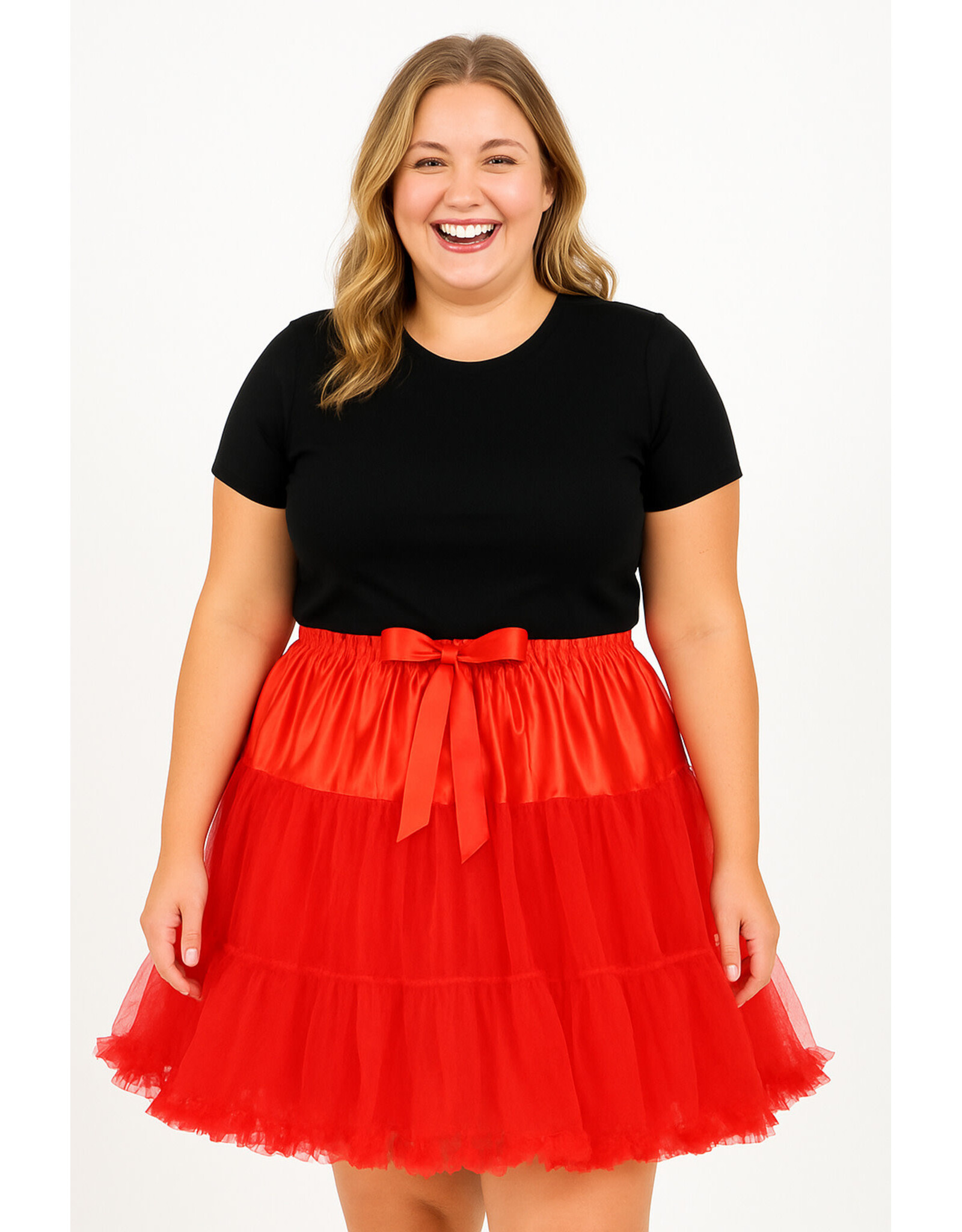 Petticoat "Showgirl XXL", Rood
