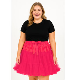 Petticoat "Showgirl XXL", Neonpink
