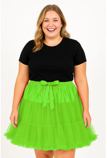 Petticoat "Showgirl XXL", Neongroen